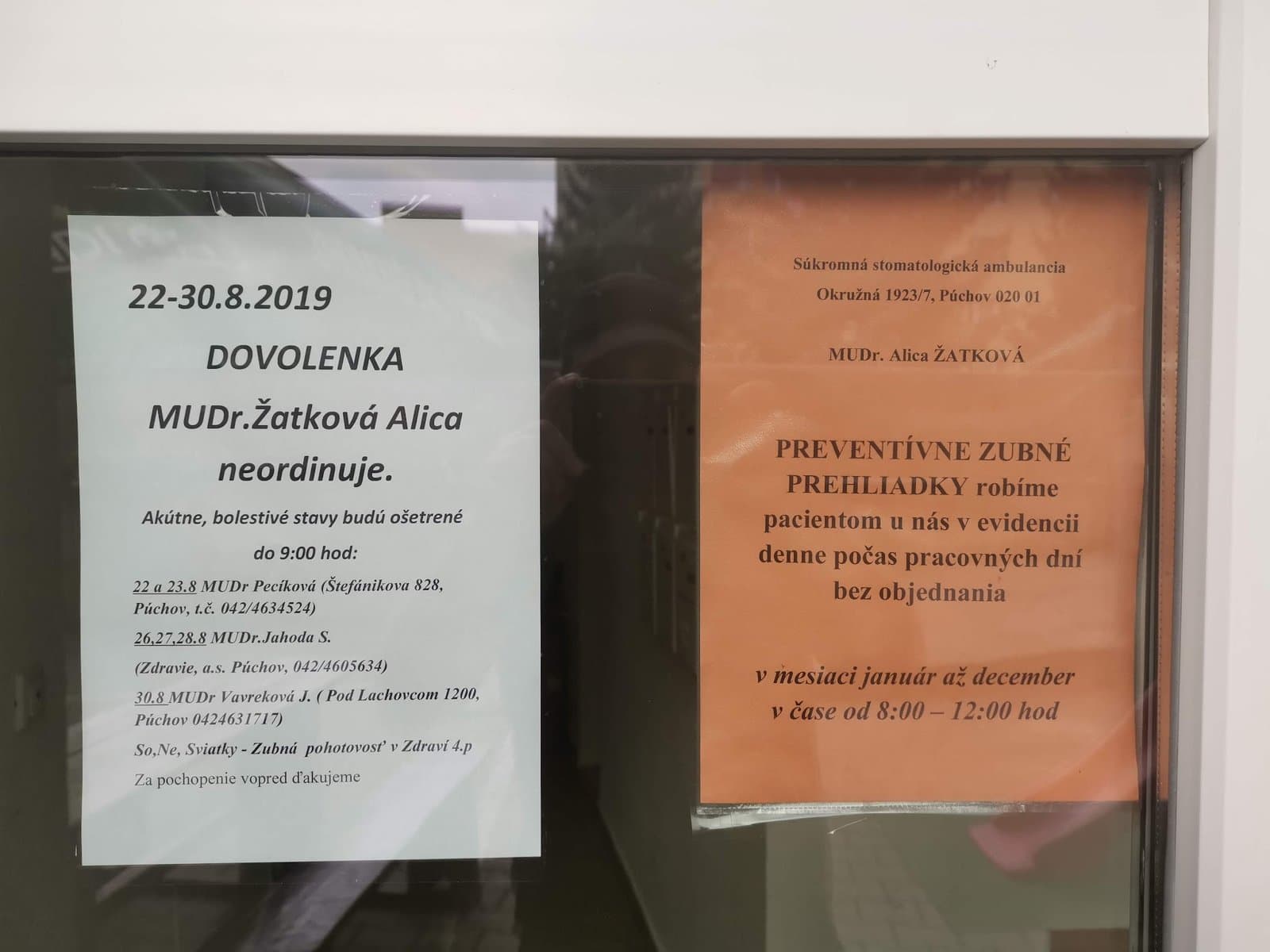 Súkromná stomatologická ambulancia MUDr Alica Žatková