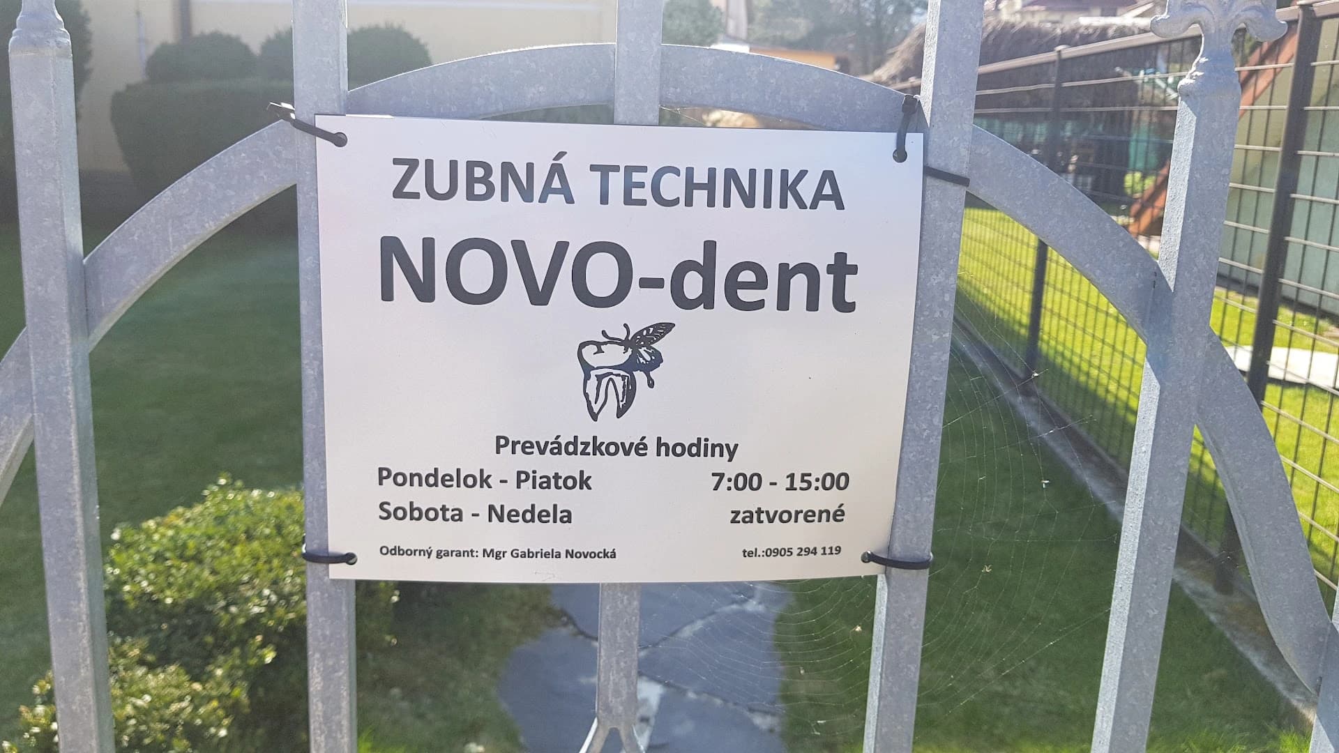 NOVO-DENT - Mgr. Gabriela Novocká
