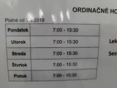 Svrčková Eva MUDr. - Stomatológia