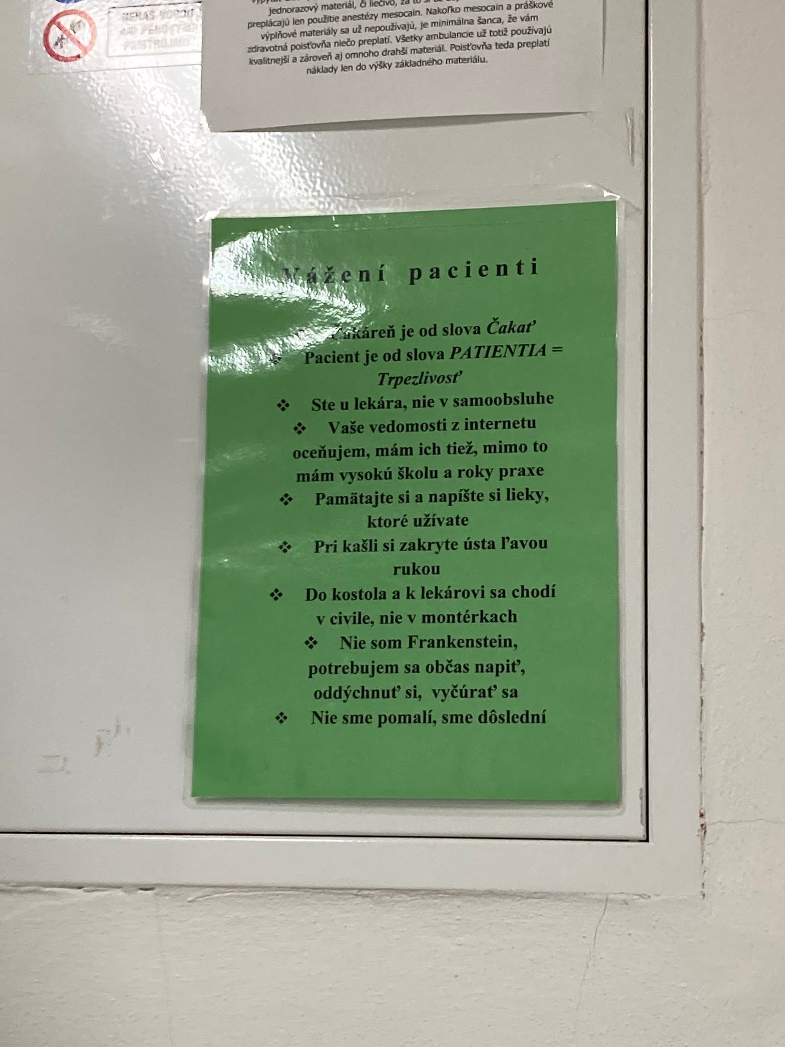Fotografia kliniky